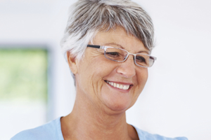 illustratie lachende vrouw