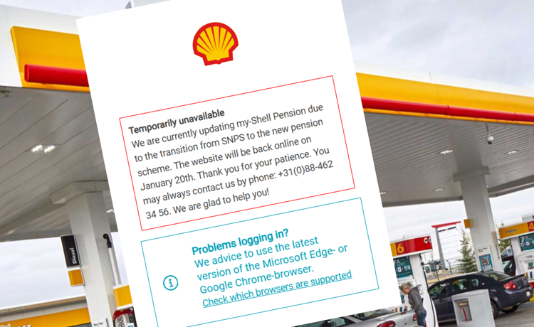 my-shell-pensioen-emporarily unavailable